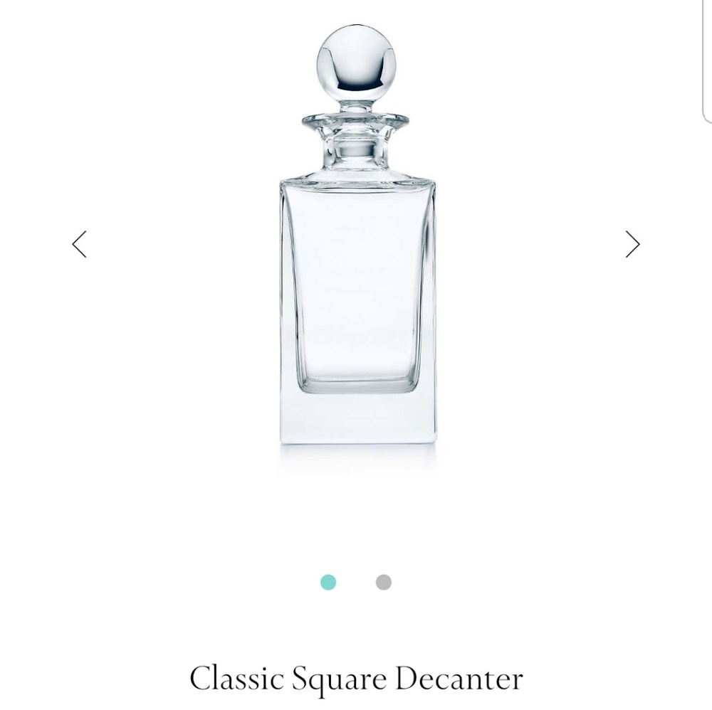 Tiffany & Co.  Decanter